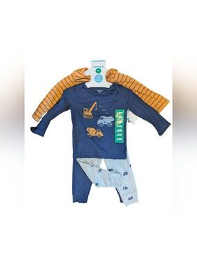Carter's Navy and Mustard Construction‎ Set